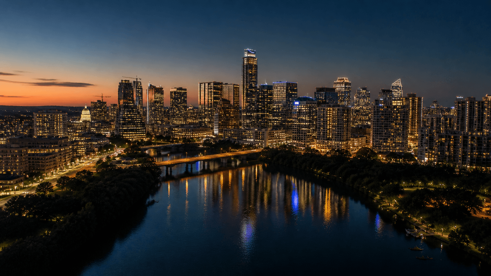 Aerial Austin view featured in market briefing