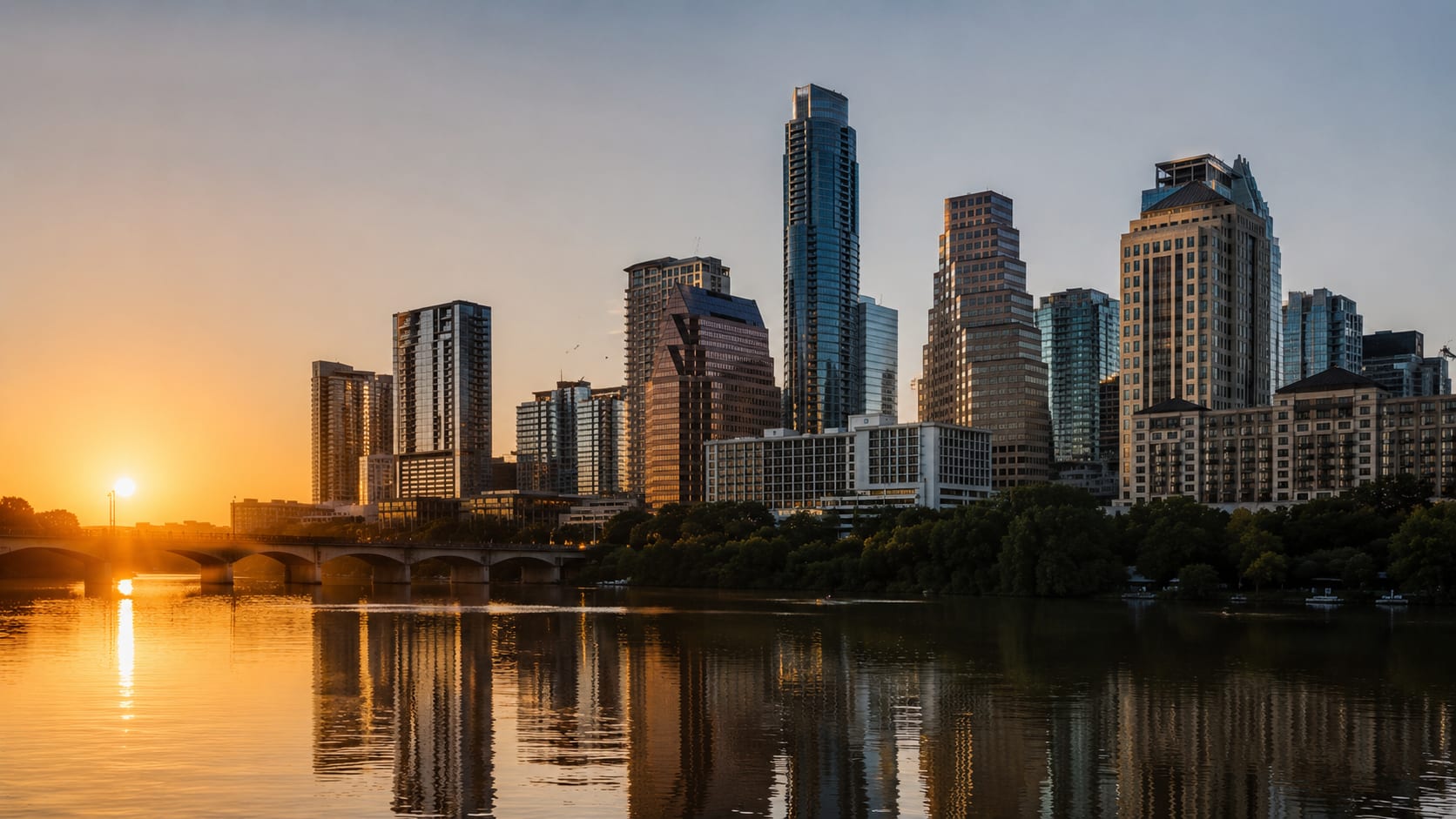 Editorial image of central Austin — the city the blog writes about
