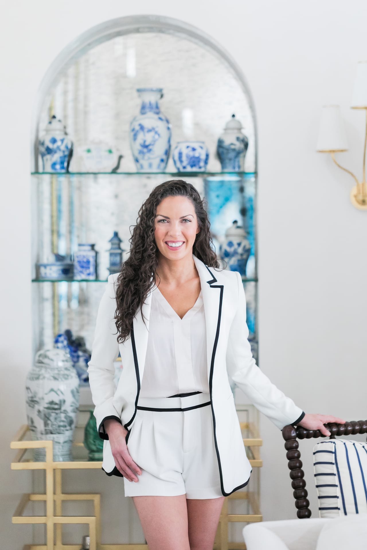 Editorial portrait of Laurel Seymour at home in Austin